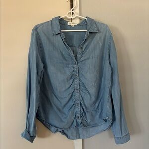 Cloth & Stone Sky Blue Women's Denim Shirt